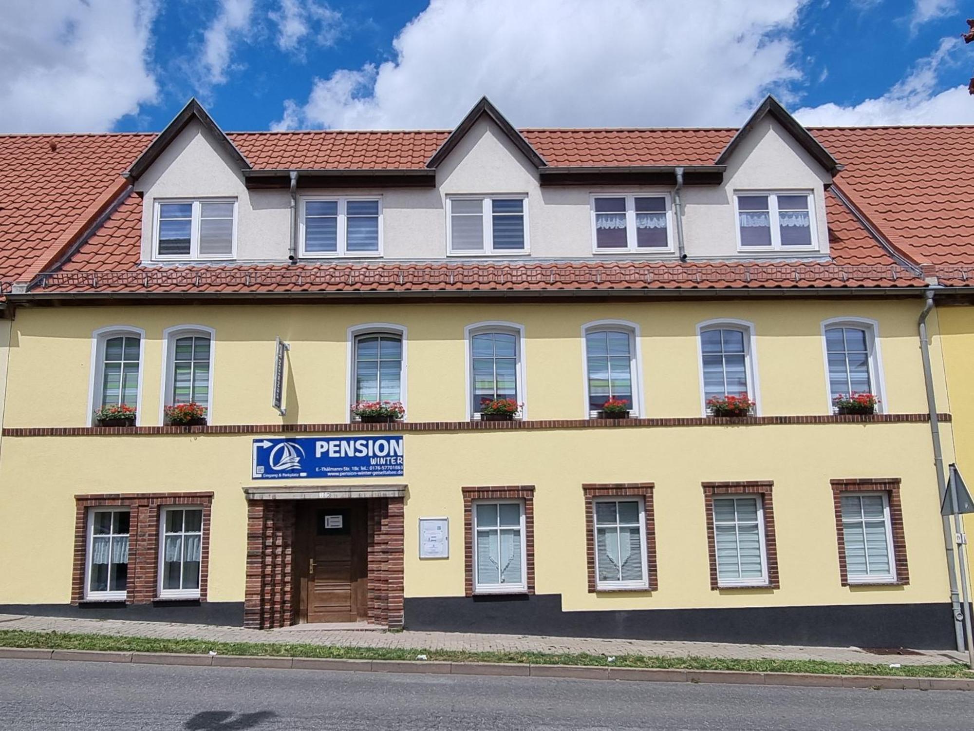Pension Winter Mucheln Екстер'єр фото